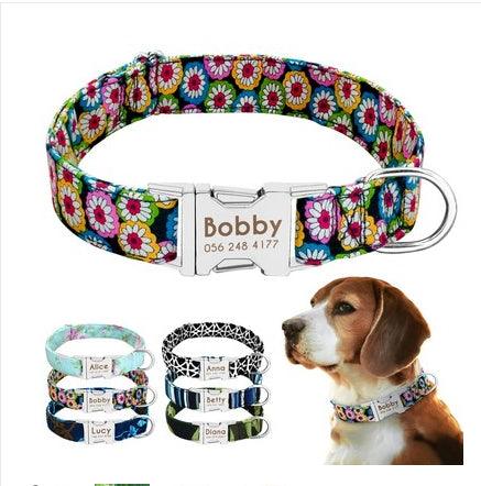 Personalized Pet Dog Collar With Engraved Name And Contact Details - Ideal For Large Dogs-6