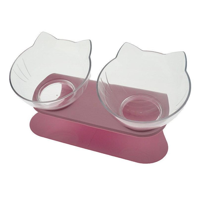 Cat Double Bowl - The Perfect Companion For Your Feline Friend-14